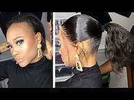 Video thumbnail for The BEST FRONTAL PONYTAIL Tutorial!