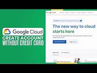 Video thumbnail for How To Create Google Cloud Account Without Credit Card (2025) Easy Tutorial