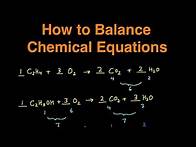 Video thumbnail for How to Balance Chemical Equations: Step by Step Explanation with Examples & Practice Problems