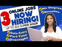 Video thumbnail for 3 Legitimate Online Jobs Hiring Now: Data Entry, Part-Time, and Night Shift Positions