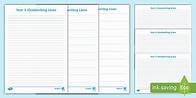 Video thumbnail for Year 1 Handwriting Lines Sheets