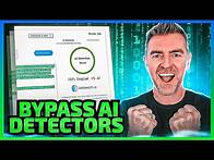 Video thumbnail for New Way to Bypass AI Detection (Guaranteed) ✅