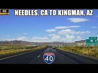 Video thumbnail for Interstate 40 East: Needles, California to Kingman, Arizona