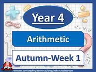 Video thumbnail for Year 4 Autumn Arithmetic Week 1 White Rose Maths
