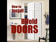 Video thumbnail for How to easily install Bifold doors