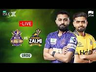 Video thumbnail for Live | Quetta Gladiators vs Peshawar Zalmi | 𝐔𝐑𝐃𝐔 | Match 17 | HBL PSL X | M3O1K