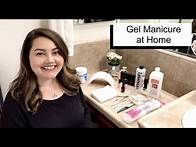 Video thumbnail for How to Do Gel Nails at Home for Beginners with UV Lamp