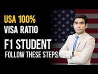 Video thumbnail for USA F1 Student Visa Ratio 2024 | Essential Steps for Students