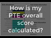 Video thumbnail for How PTE overall score is calculated?