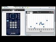 Video thumbnail for Scatter Plot and Correlation Coefficient in TI-Nspire