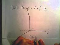Video thumbnail for 14 1 Part 1 Multivariable Functions