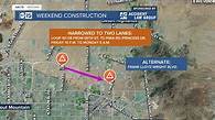 Video thumbnail for Weekend construction impacts Loop 101 and SR-51