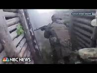 Video thumbnail for Ukraine troops seen killing Russian soldiers in trenches during counteroffensive
