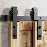 Video thumbnail for Bypass Single Track Barn Door Hardware