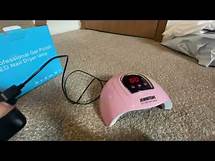 Video thumbnail for UV LED Nail Lamp 54W, Professional Nail Dryer Gel Polish Light, UV Light Review
