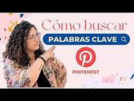 Video thumbnail for Cómo buscar PALABRAS CLAVE en PINTEREST para posicionar tu negocio