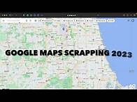 Video thumbnail for Google Maps Scrapping using Python/Selenium/Soup 2023