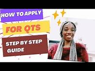 Video thumbnail for How to apply for QTS. (Step by step guide for QTS) #teachinuk#qtsapplication
