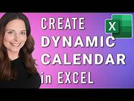 Video thumbnail for Create A Calendar In Excel - Dynamic Annual Payroll Calendar 2023