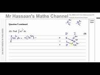 Video thumbnail for EDEXCEL, IAL, WMA14, P4, Sample Assesment Paper, Q5(b), Integration by Parts, DI Method