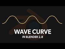 Video thumbnail for Create Wave Curve Pattern in Blender 2.8 | Sine Wave Curve Tutorial