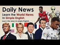 Video thumbnail for Daily News || 📰 Learn English Through Story Level 3 || Graded Reader 🎧