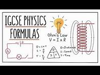 Video thumbnail for All Of IGCSE Physics Formulas (All Calculations & Tips)