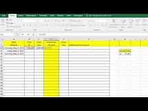 Video thumbnail for Simple Time Sheet In Excel