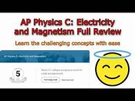 Video thumbnail for AP Physics C: Electricity and Magnetism Full Review (UPDATED for 2025+)