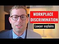 Video thumbnail for Discriminated against at work? Lawyer explains workplace discrimination law