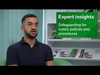 Video thumbnail for Policies and procedures | Safeguarding information for tutors