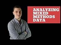 Video thumbnail for Analyzing mixed methods research data
