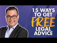 Video thumbnail for 15 ways to get FREE legal advice