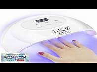 Video thumbnail for UV LED Nail Lamp LKE Nail Dryer 72W Gel Nail Polish Curing Review