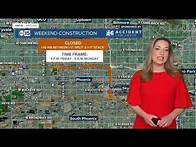 Video thumbnail for Sections of I-17, I-10 closed this weekend for road construction