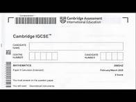 Video thumbnail for SOLVED IGCSE Math 0580/42 Feb/March 2025 Complete Walkthrough Exam Hacks