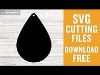 Video thumbnail for Earrings Svg Free Cut File for Cricut