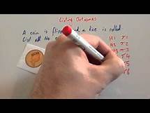 Video thumbnail for Listing Outcomes - Corbettmaths