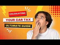 Video thumbnail for Car Tax Calculator: Your Ultimate Guide to Calculating Car Tax