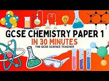 Video thumbnail for All of GCSE CHEMISTRY Paper 1 in 30 minutes | The GCSE Science Teacher