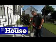 Video thumbnail for How to Repair a Rusted Wrought Iron Railing | This Old House