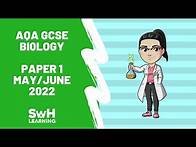 Video thumbnail for AQA GCSE Biology Past Paper Walkthrough | Paper 1 | May/June 2022