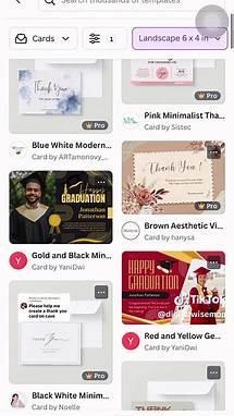 Video thumbnail for Create Stunning Thank You Cards Using Canva Templates