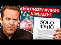 Video thumbnail for 2024 Solo 401k Contribution Deadlines: How to MAXIMIZE your Tax Saving!