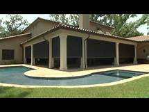 Video thumbnail for Phantom Motorized Retractable Screens