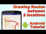 Video thumbnail for Draw route between two locations in Android - Google Maps Directions API
