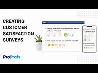 Video thumbnail for How to Create an Effective Customer Satisfaction Survey Easily?