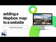 Video thumbnail for How to add a map to a website with Mapbox?
