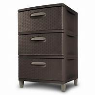 Video thumbnail for Sterilite 0198 - 3 Weave Drawer Unit Espresso 01986P01
