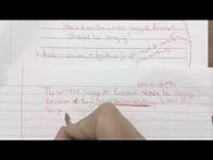 Video thumbnail for Paper 1 Question 4 Rosabel Writing a Response